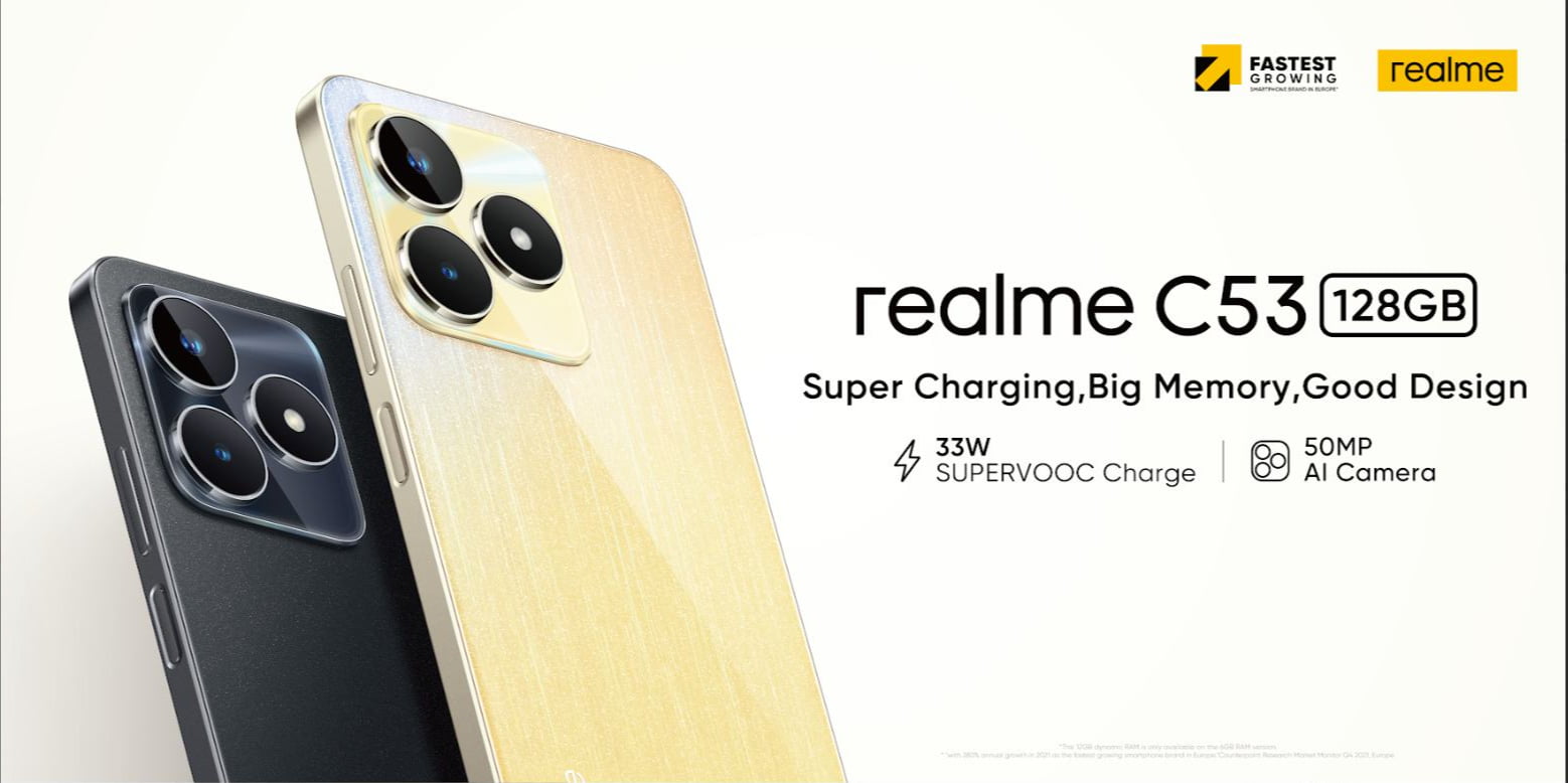 realme C51 arriverà il 20 settembre: entry-level con ricarica rapida 33W e  fotocamera da 50MP • Techzilla