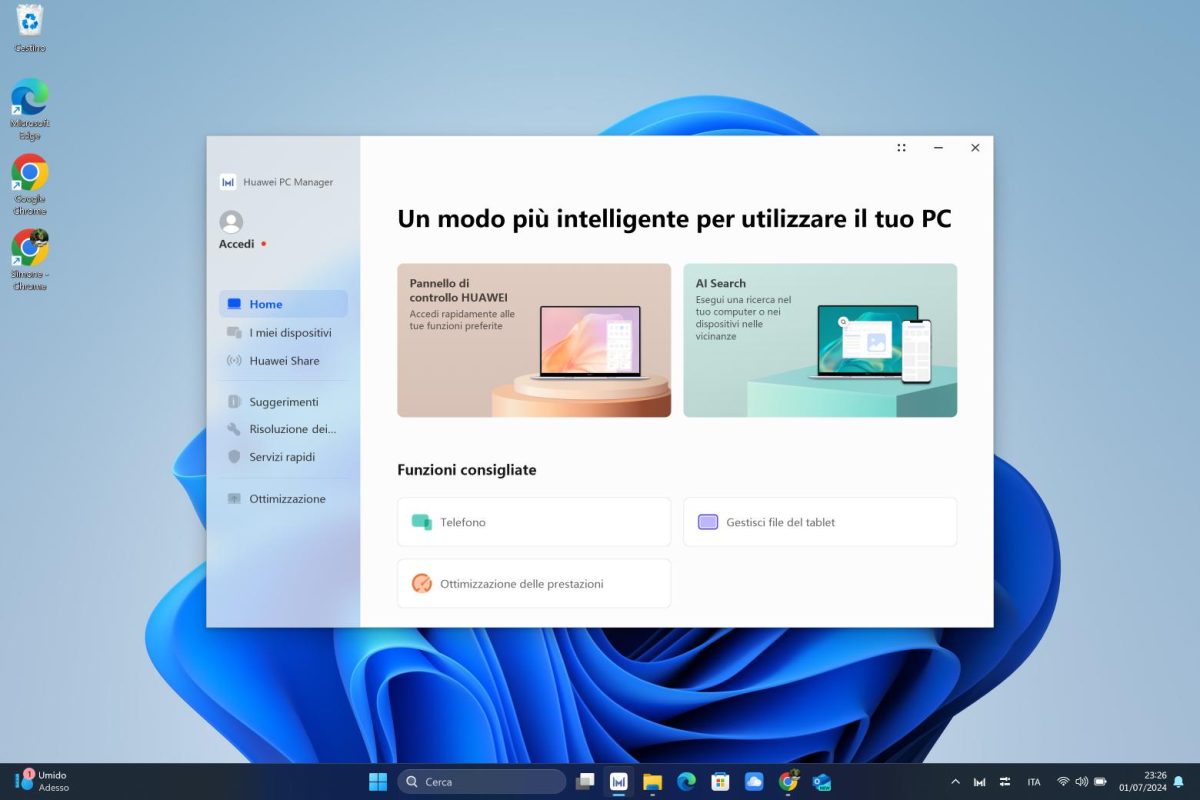 HUAWEI PC MANAGER Matebook 2